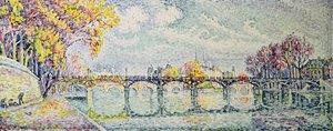 A Pont des Arts, 1928